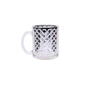 Electroplated Glass Handle Straight Body Glass Cup